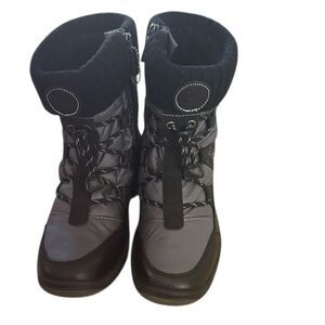 Santana Canada Thea Waterproof Boot Size 10, Black/Grey, NWOT